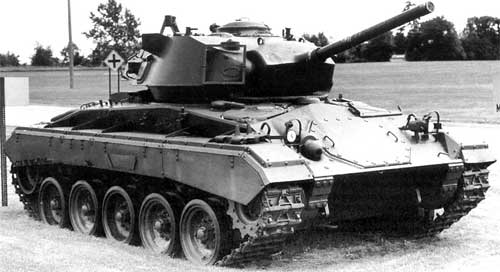 лёгкий танк США танк M24 Чаффи